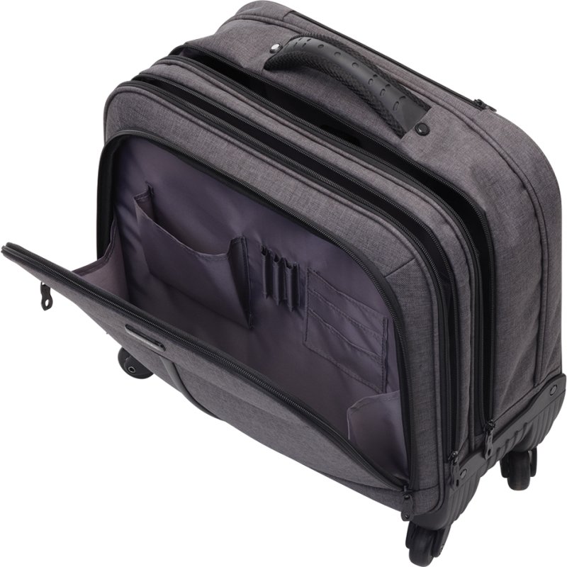 LIGHTPAK Business laptop trolley Phoenix grijs